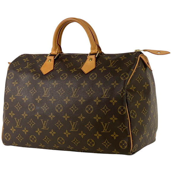 Louis Vuitton Boston Brown Monogram Bag Speedy Handbag - Picture 1 of 8